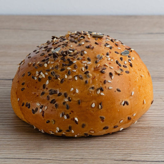 FLUFFY HAMBURGER BUNS