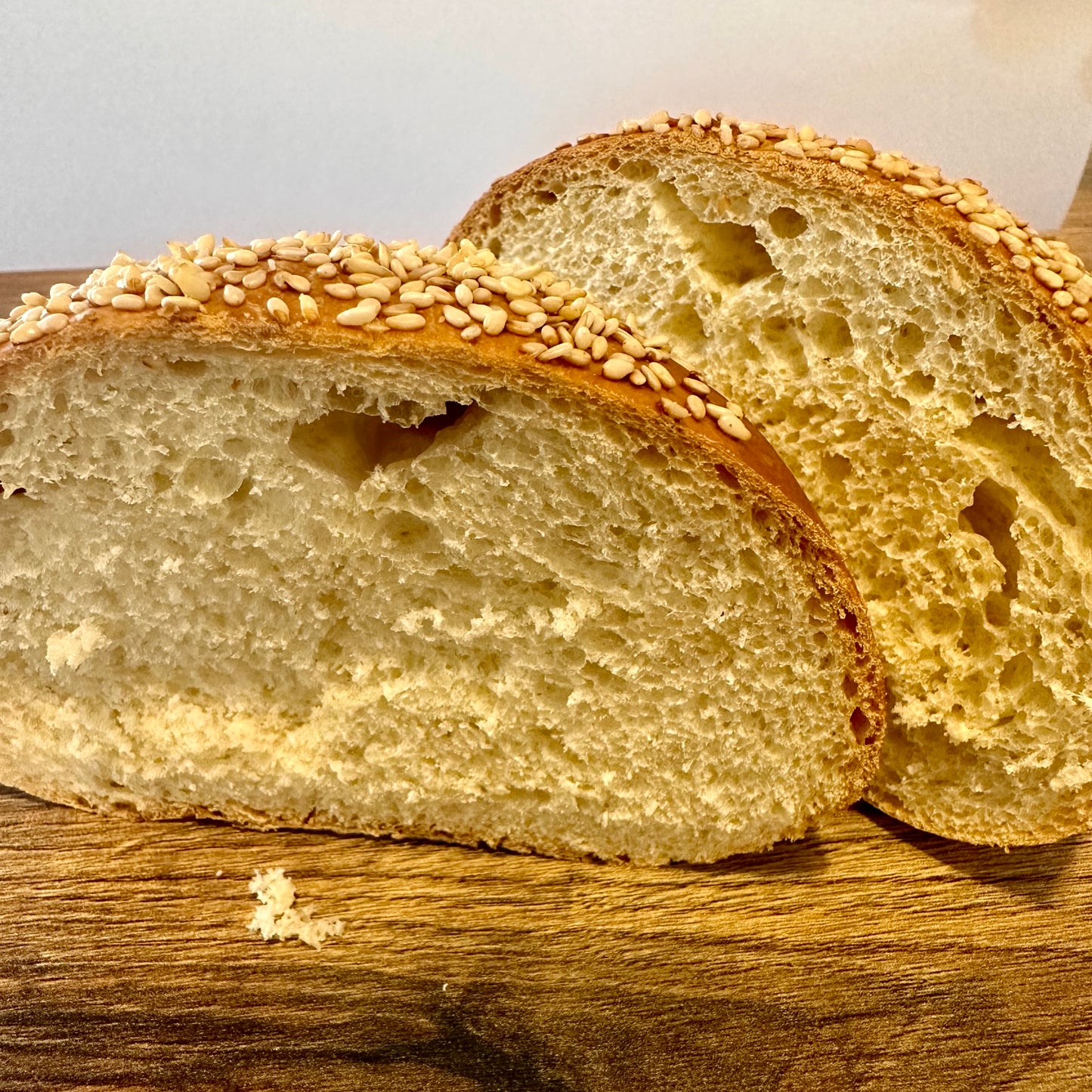 BUNS PER HAMBURGER CON SEMI DI SESAMO