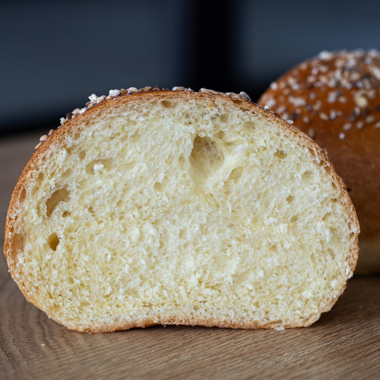 BUNS FLUFFY PER HAMBURGER