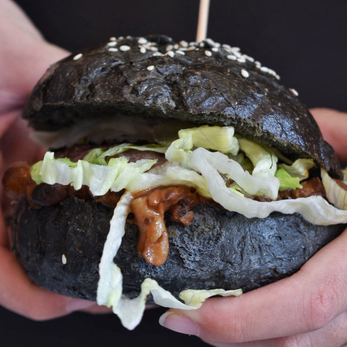 BUNS DARK PER HAMBURGER