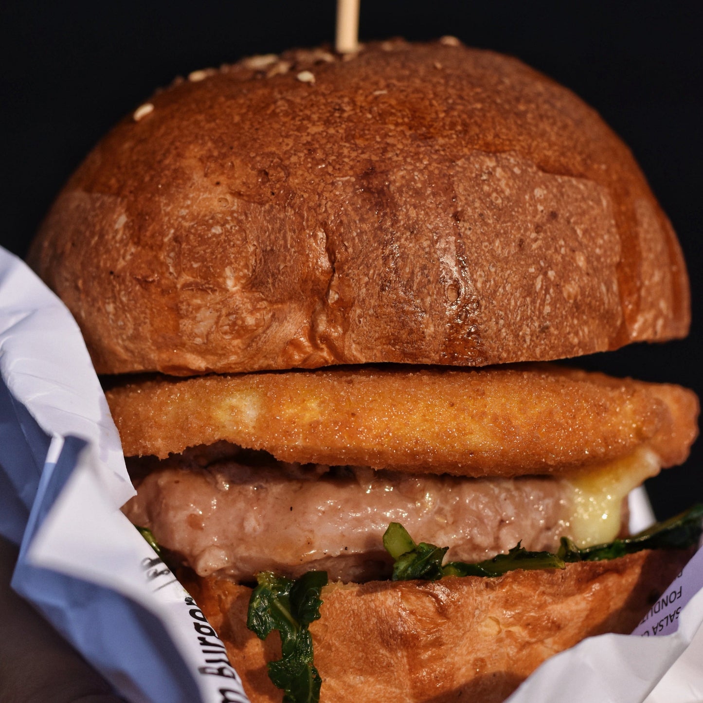 BUNS FLUFFY PER HAMBURGER