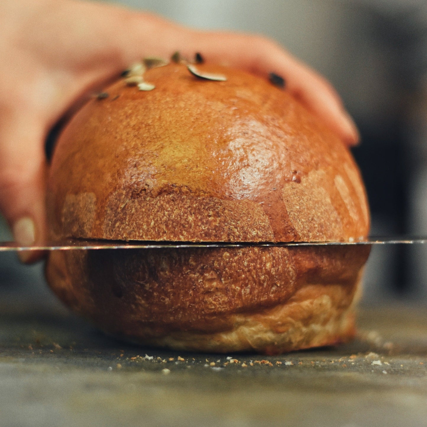 BUNS FLUFFY PER HAMBURGER